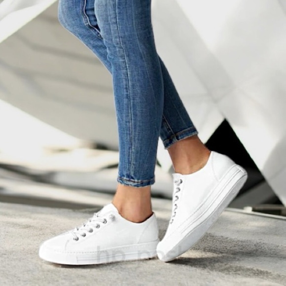 Paul Green White Hadley Sneakers